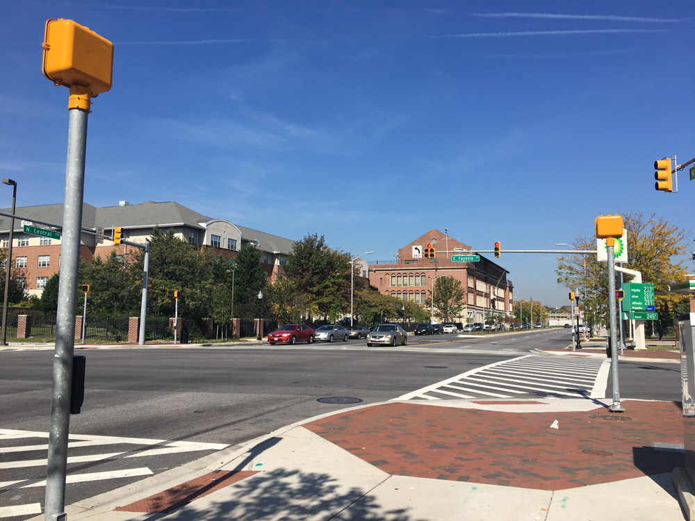 Pedestrian Crossings & Sidewalk