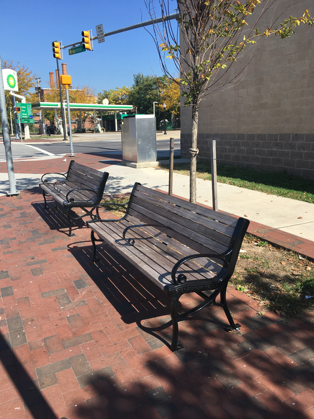 Pedestrian Benches